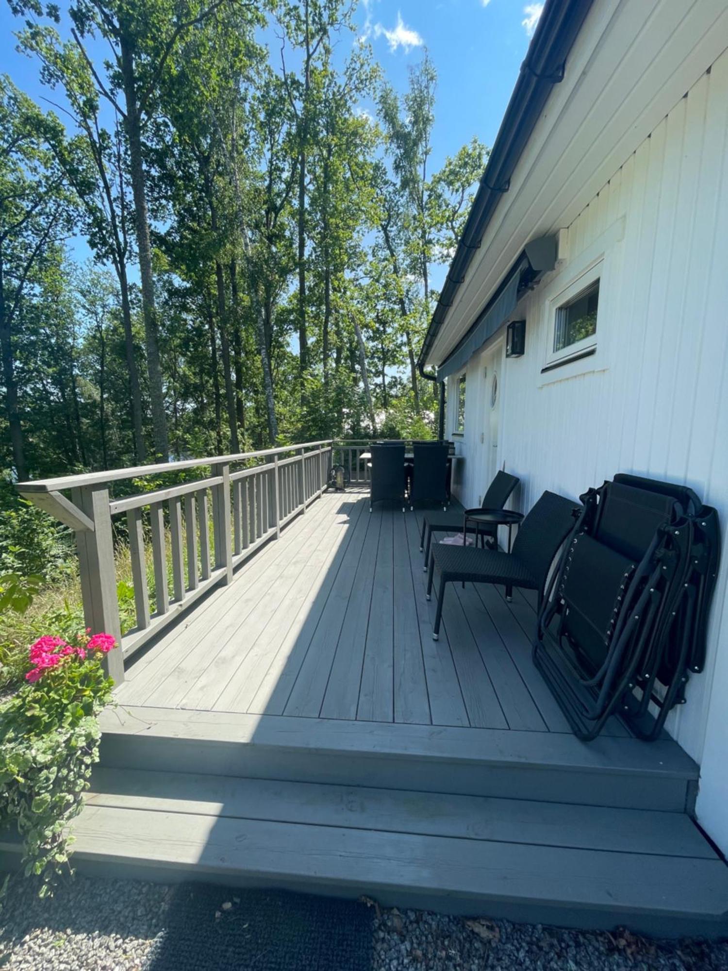 Humlegarden lake cottage, Horn Exteriör bild