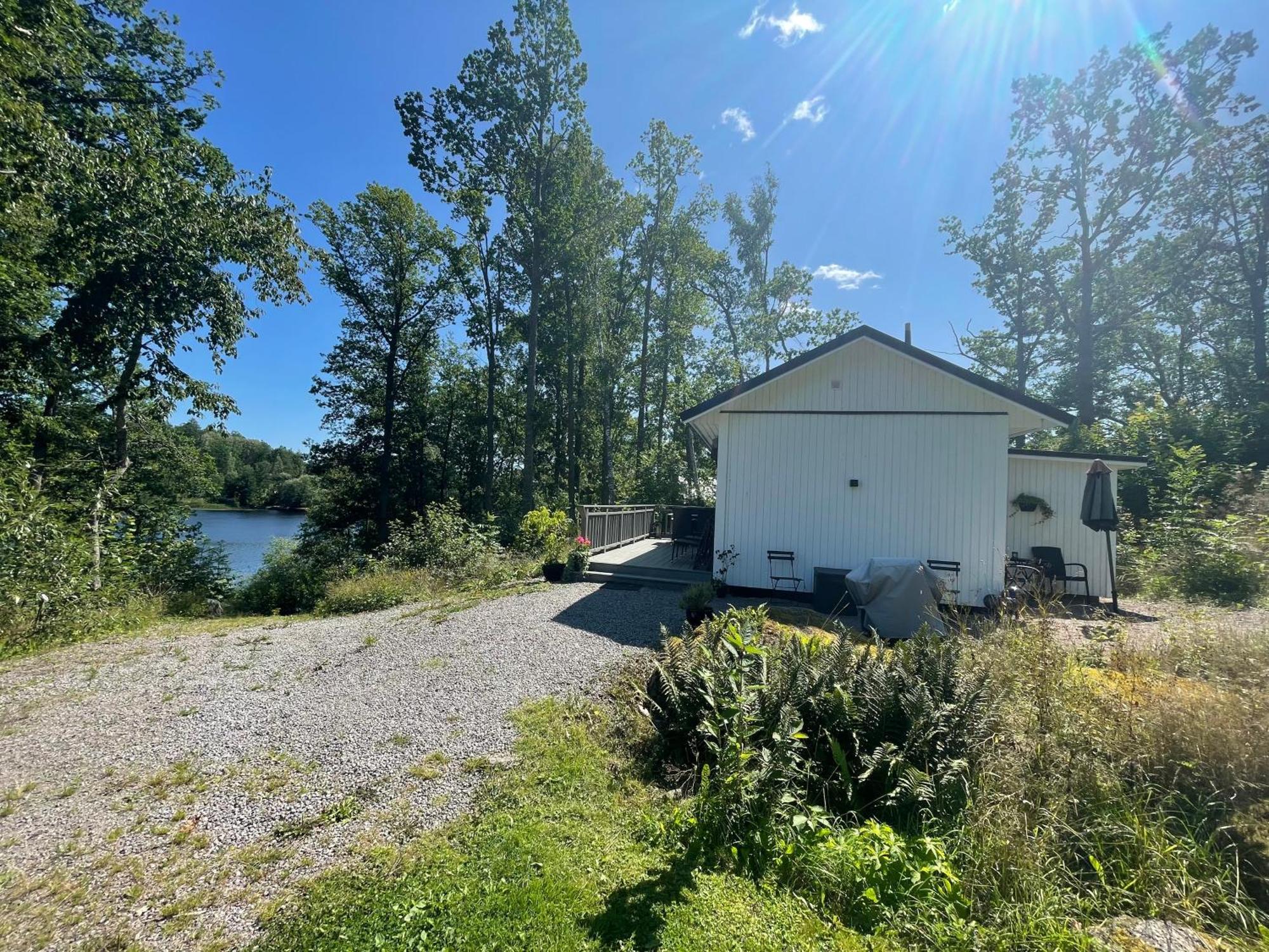 Humlegarden lake cottage, Horn Exteriör bild