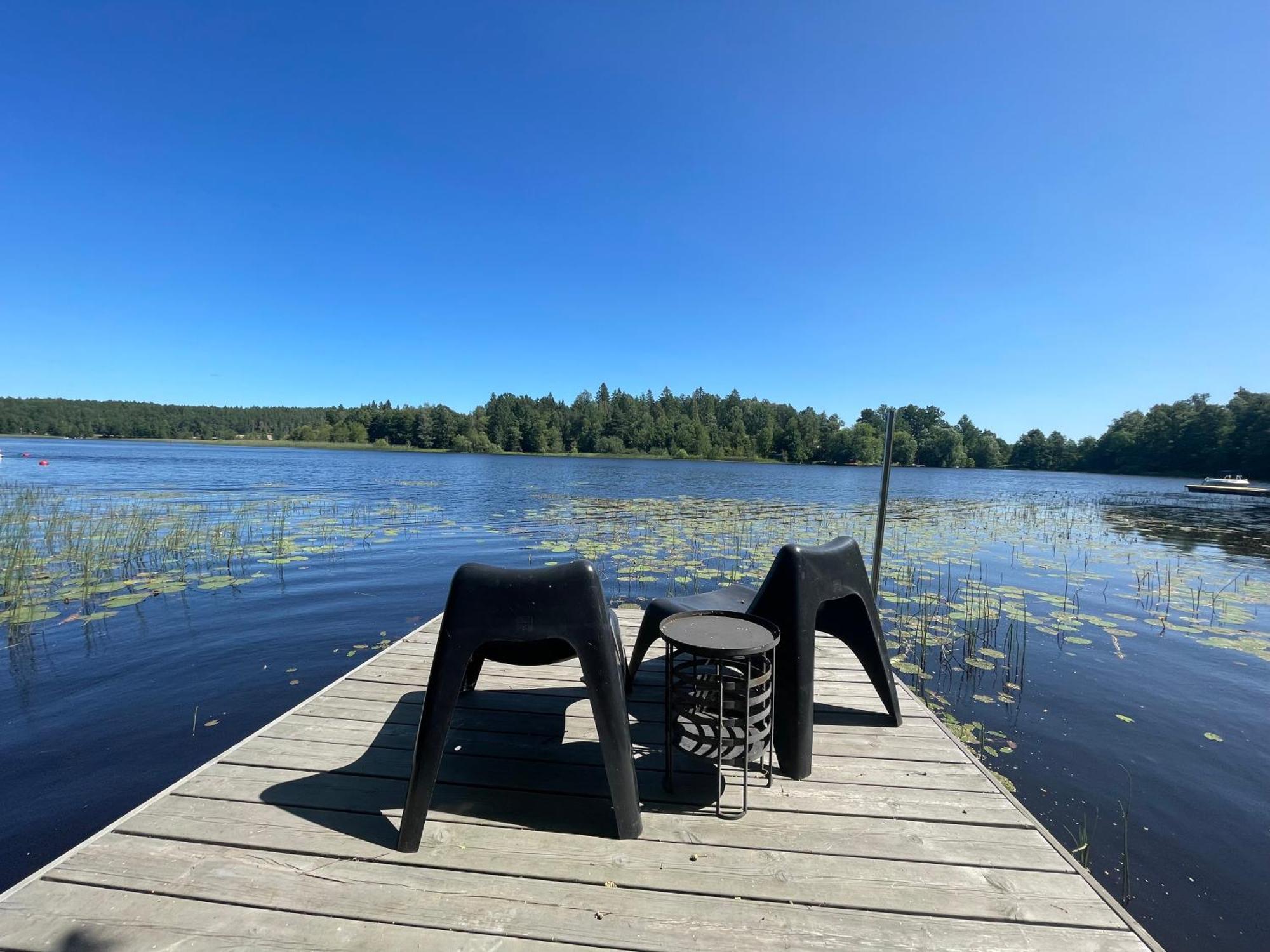 Humlegarden lake cottage, Horn Exteriör bild